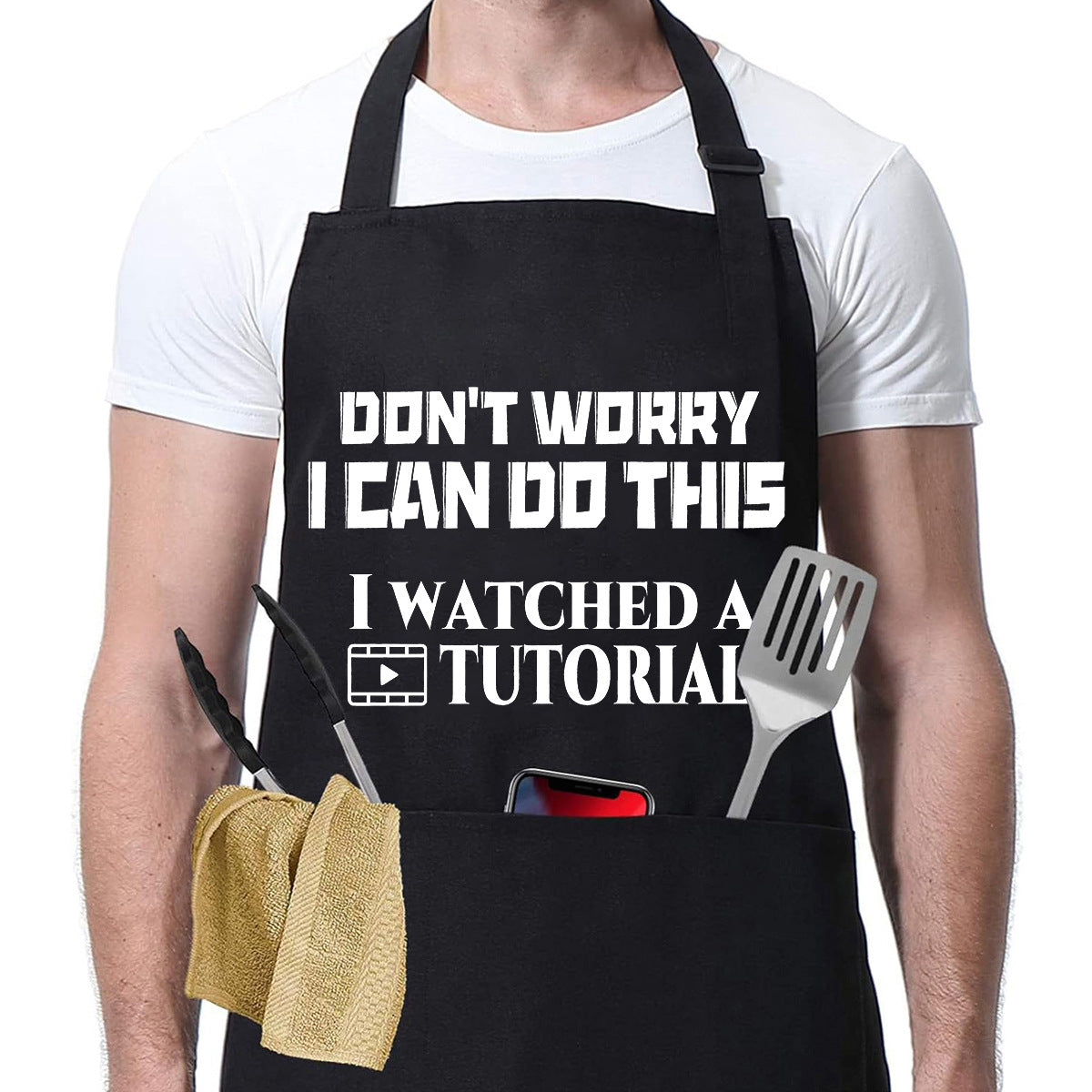 BBQ Apron with Pockets