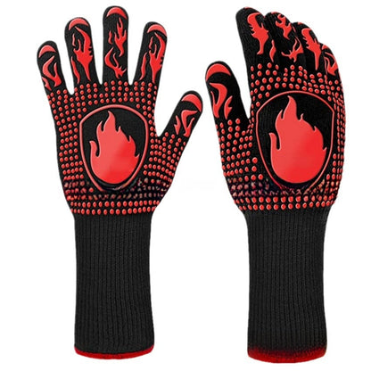 BBQ Heat Resistant Silicone Gloves