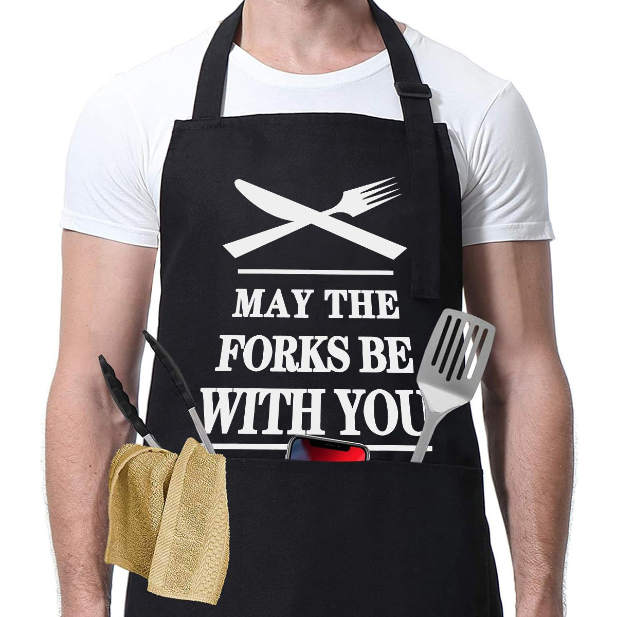 BBQ Apron with Pockets