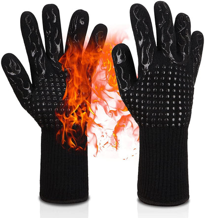 BBQ Heat Resistant Silicone Gloves