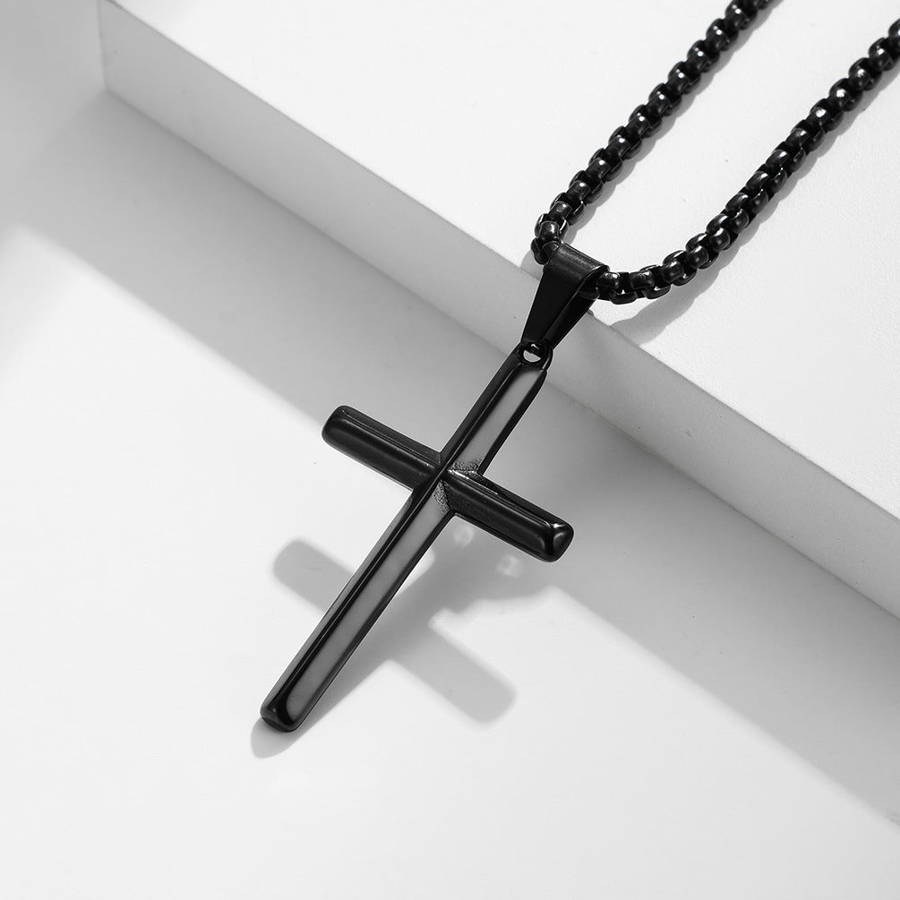 Titanium Cross Pendant