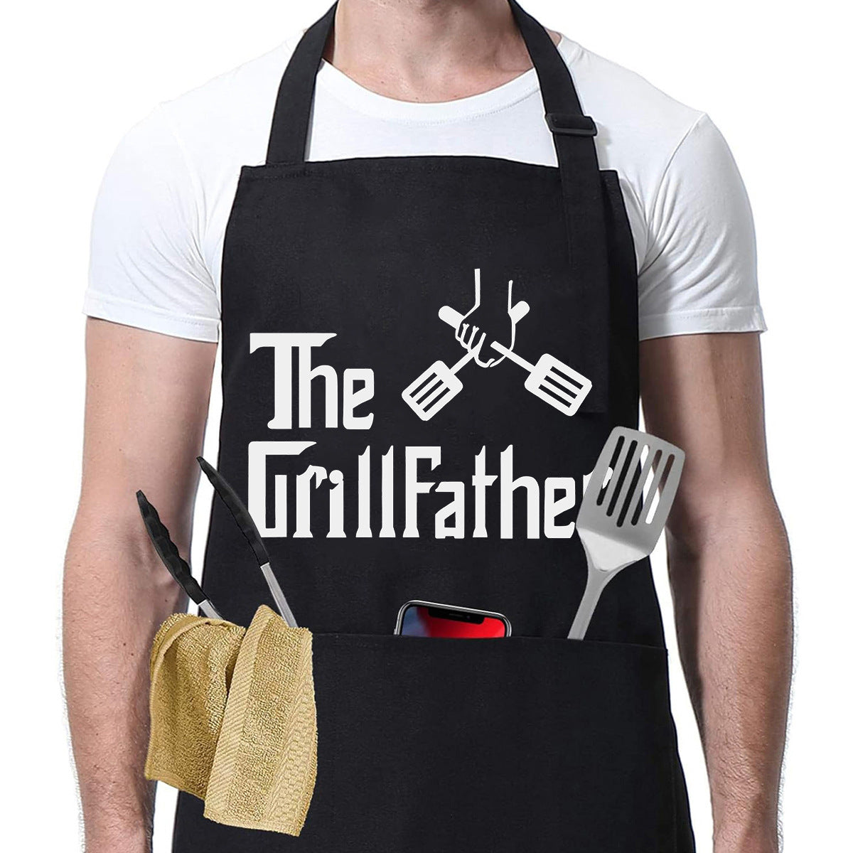 BBQ Apron with Pockets
