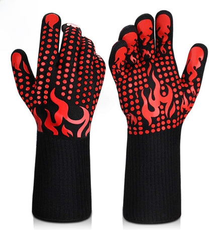 BBQ Heat Resistant Silicone Gloves