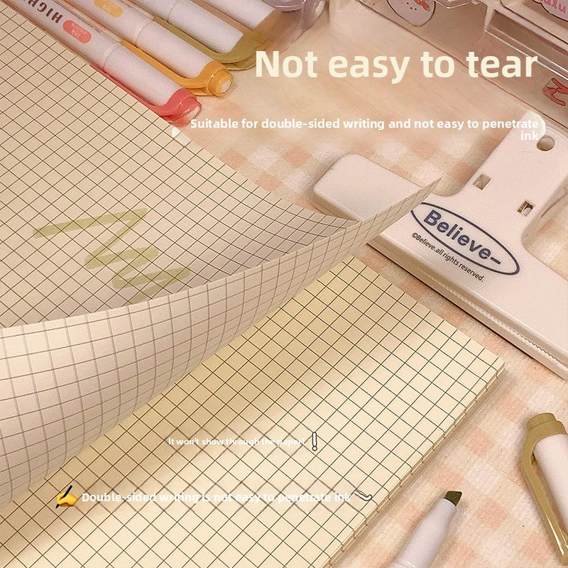 Double-head Vintage Highlighter Pen Light Color Marker