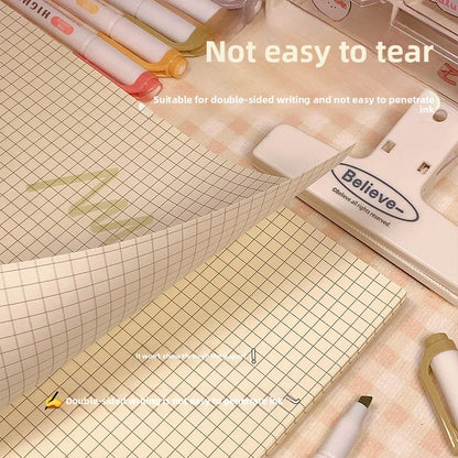 Double-head Vintage Highlighter Pen Light Color Marker