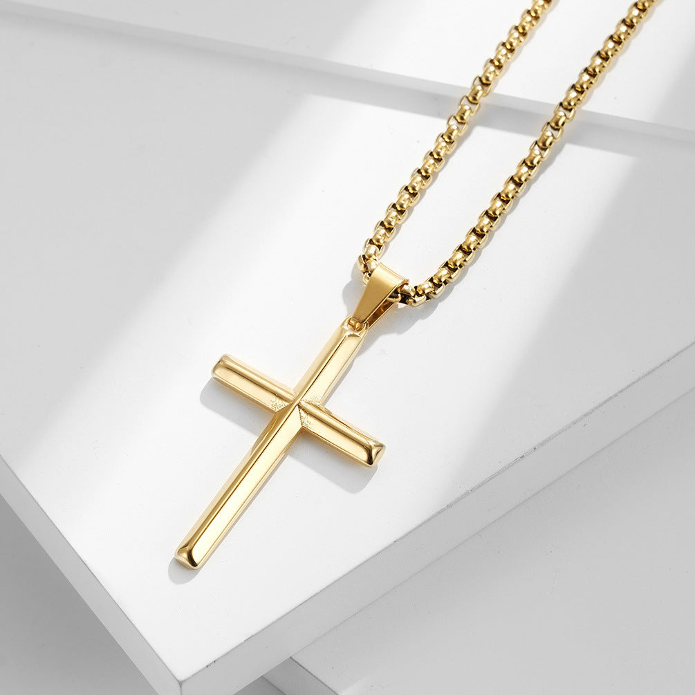 Titanium Cross Pendant