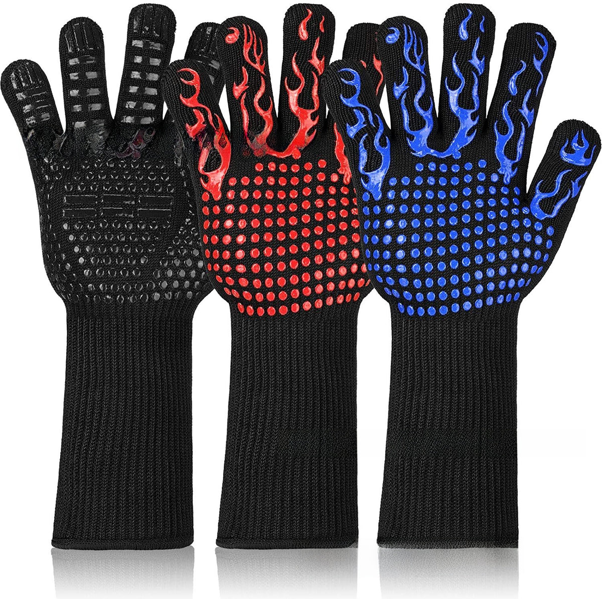 BBQ Heat Resistant Silicone Gloves