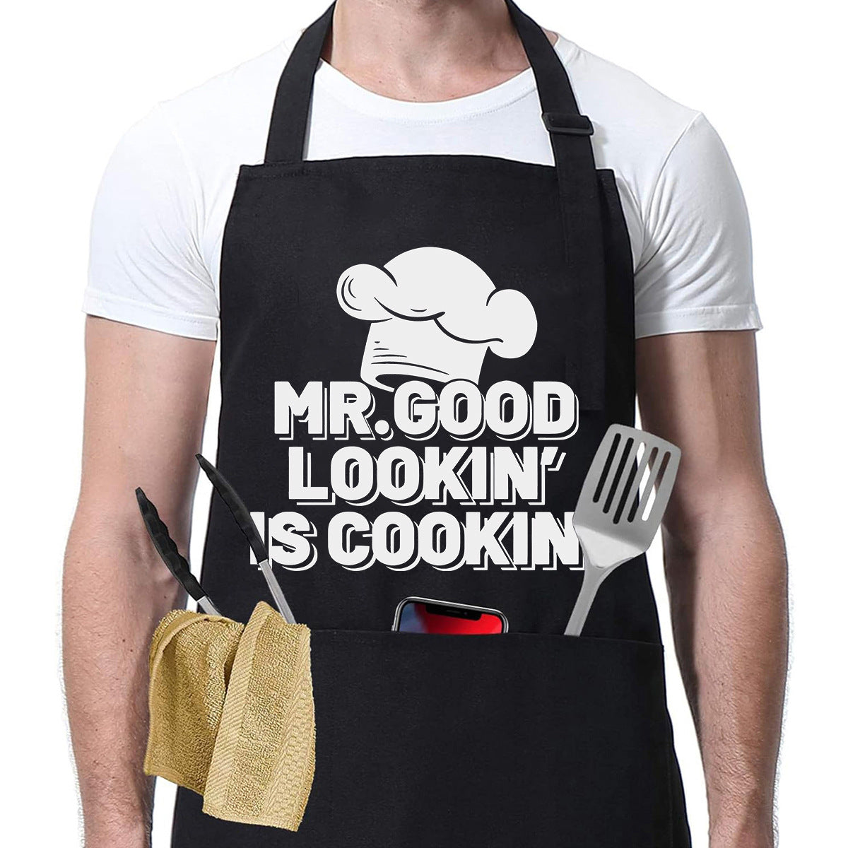 BBQ Apron with Pockets