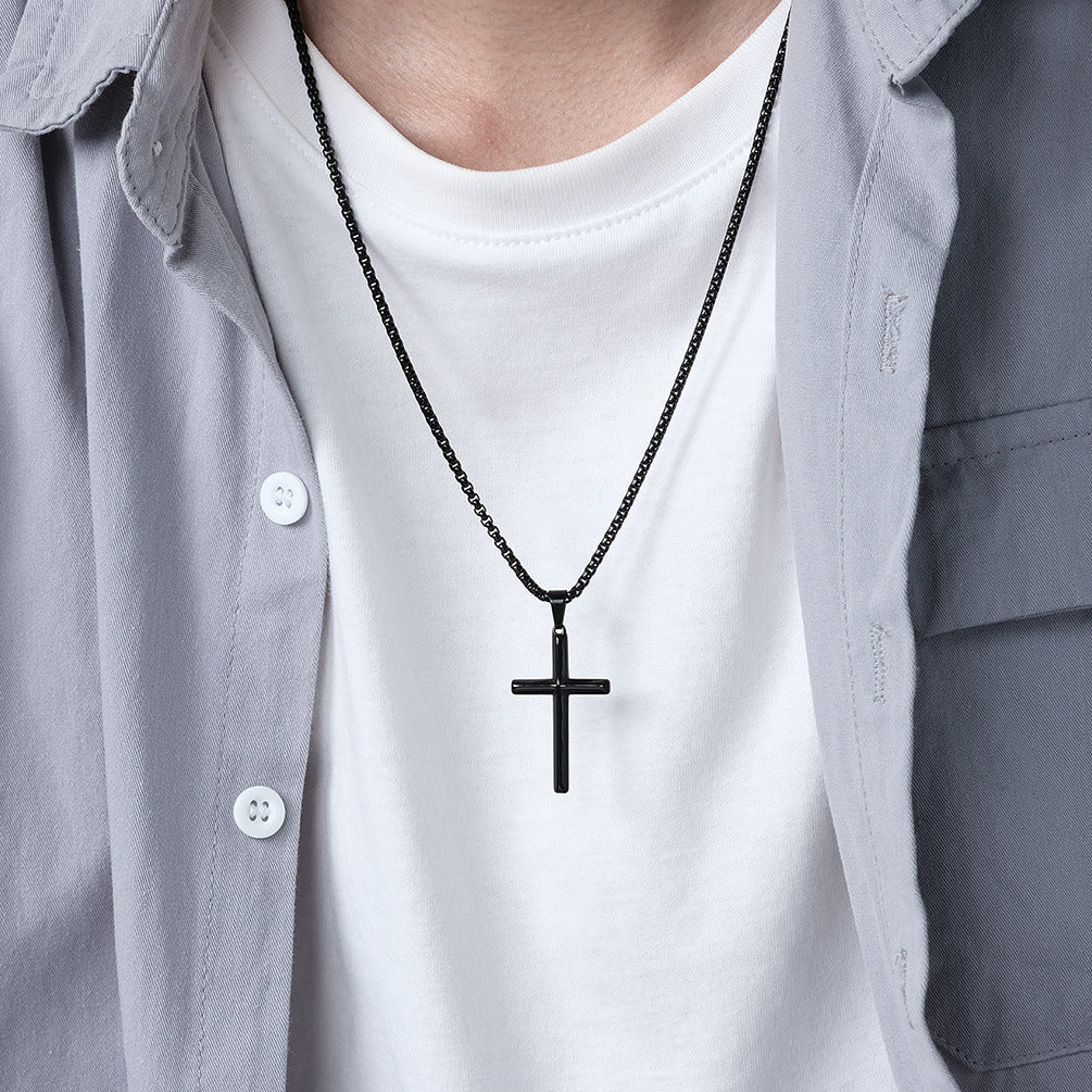 Titanium Cross Pendant