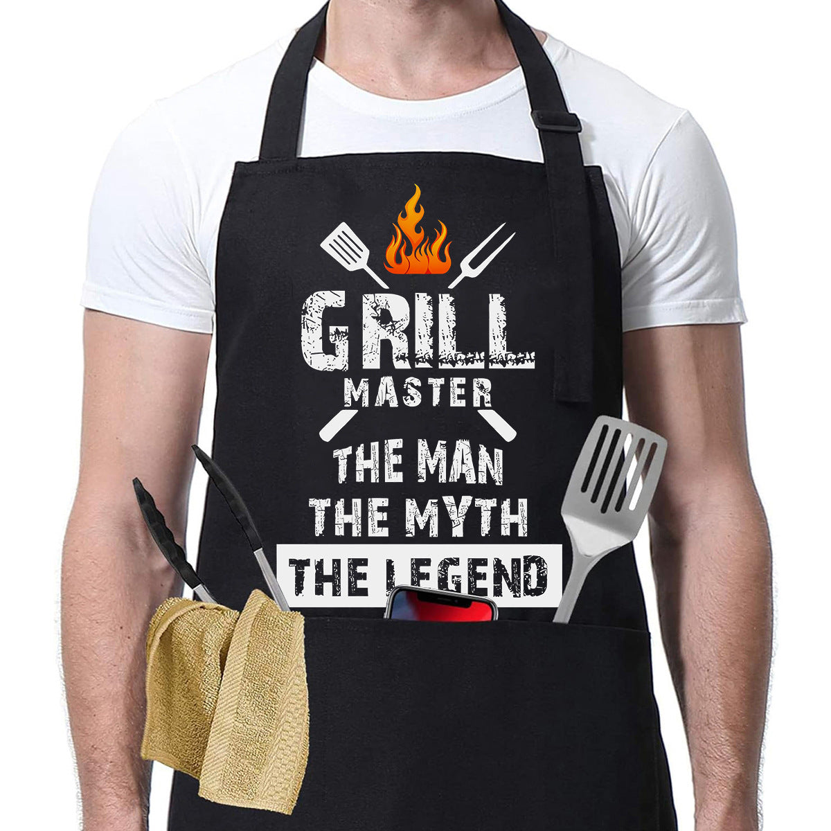 BBQ Apron with Pockets