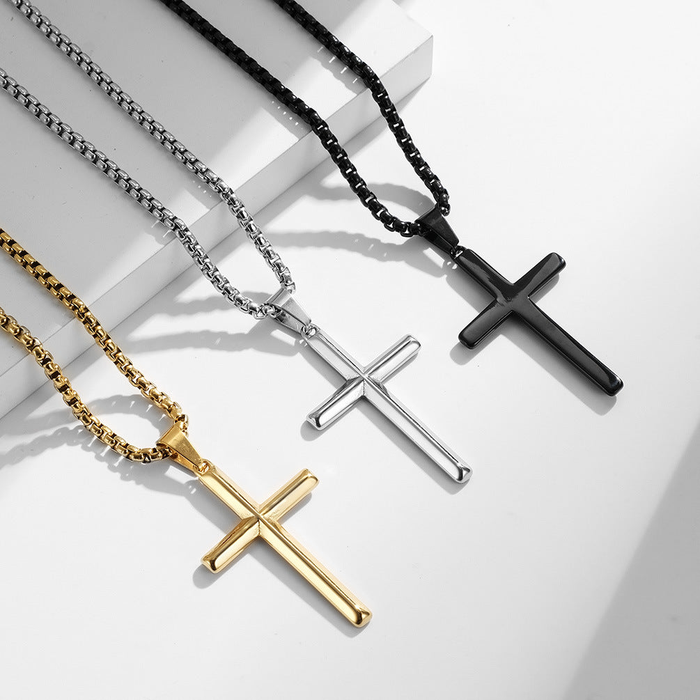 Titanium Cross Pendant