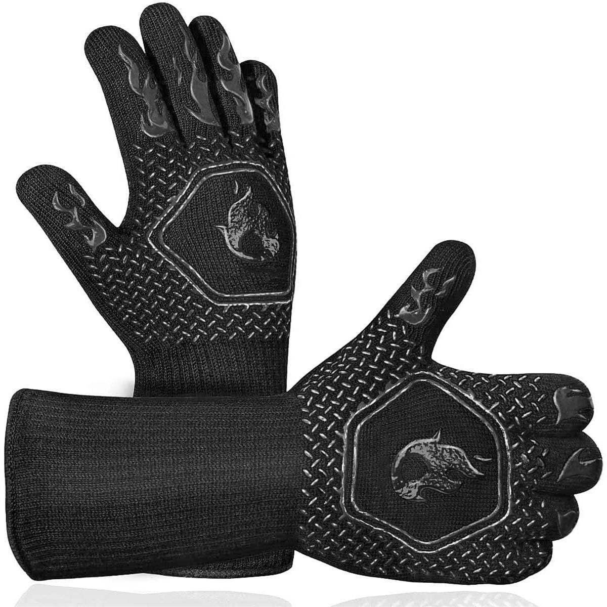 BBQ Heat Resistant Silicone Gloves